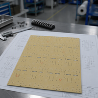Carte PCB Feinuo 22F, 1,0 mm, cuivre 35 µm, espacement des lignes 0,3 mm, trou 0,8 mm, finition de surface OSP, usine source Hunan, PCB de base 22F