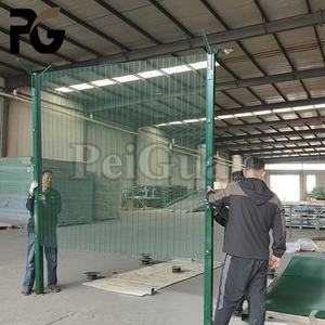 Treillis métallique soudé galvanisé de haute sécurité 358 panneau de clôture anti-montée Service de modélisation 3D anti-vol et anti-coupure disponible - Product Image 4