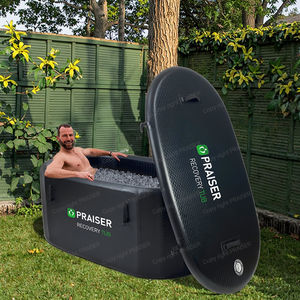 Baignoire chauffante extérieure portable en PVC avec capacité de 420L et baignoire en tissu <span class=keywords><strong>gonflable</strong></span> - Product Image 1