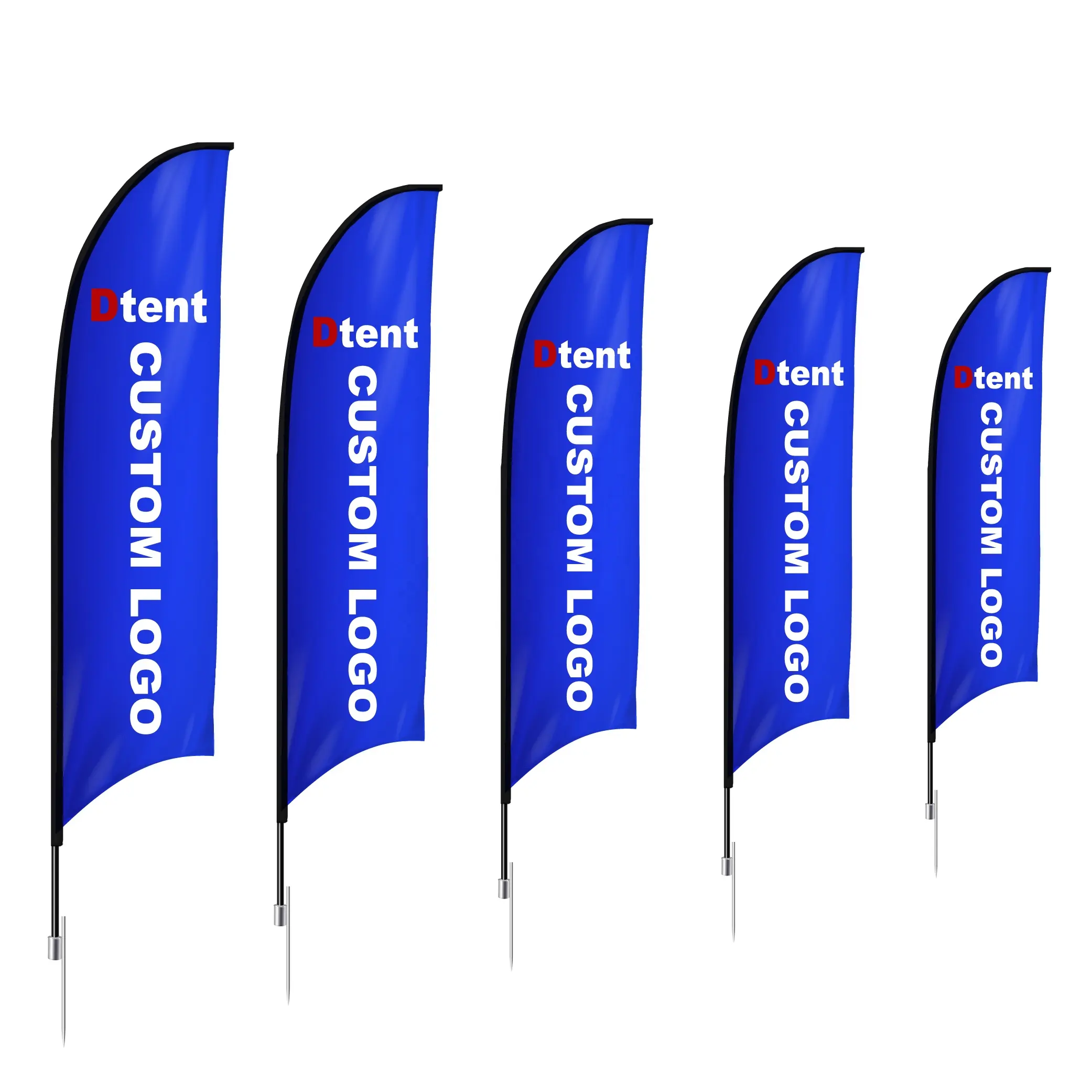 थोक रिक्त पंख झंडे व्यक्तिगत उपहार प्रचारक बैनर आइटम विज्ञापनों विज्ञापन और विपणन के लिए बड़े Custam तम्बू