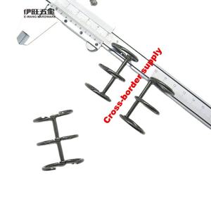 Anneau de reliure pour calendrier en nickel noir EWANG avec trois trous - Product Image 1