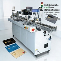 Machine de marquage laser à lecture de codes haute vitesse stable, adaptée aux applications d'atelier de traçabilité pour l'emballage de cartes RFID multi-formats