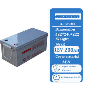 12V 200AH 젤 납산 태양 저장 배터리 사용 젤 배터리 태양 광 발전 시스템 가정용 MSDS <span class=keywords><strong>Vrla</strong></span> <span class=keywords><strong>Agm</strong></span> 젤 배터리 12v 75ah - Product Image 2