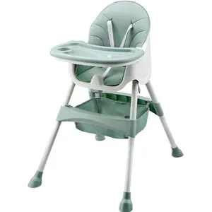 Folding Booster seat 3 in 1 high chair adjustable baby travel feeding eating desk and dinning chair multifunction