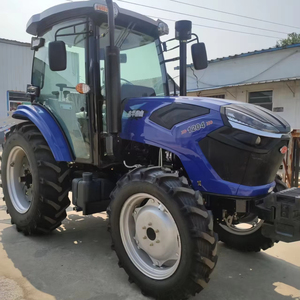 Tractores de ruedas fabricados en China — 100HP, 120HP, 140HP, 4WD, cabina opcional, color personalizable, ideales para aplicaciones agrícolas. - Product Image 2