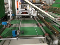 Machine automatique de fabrication de sacs en plastique à fond plat à quatre plis avec thermoscellage et découpe à froid Jiana SHSZ-1000/1200, commande par moteur servo