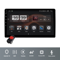 Radio Universal Económica para Automóvil Toyota, Fiat, Volkswagen, Peugeot, Nissan, Reproductor Estéreo para Auto, Pantalla para Auto con Carplay, Android