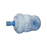 En stock, seau à eau potable de 18,9 L, nouveau, qualité alimentaire, polycarbonate PC, bouteille d'eau de 5 gallons, utilisée pour le distributeur d'eau