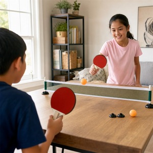 Ensemble <span class=keywords><strong>de</strong></span> raquettes <span class=keywords><strong>de</strong></span> <span class=keywords><strong>mini</strong></span>-tennis <span class=keywords><strong>de</strong></span> table avec 2 raquettes et une balle pour jeu <span class=keywords><strong>de</strong></span> bureau, enfants, intérieur, vente en gros OEM - Product Image 5