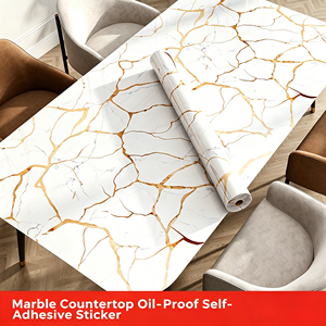 Vinilos Decorativos para Pared Resistentes a Altas Temperaturas, Impermeables y Resistentes al Fuego para Apartamentos y Cocinas - Papel Tapiz Autoadhesivo con 5 Años de Garantía - Product Image 2