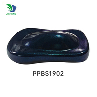 Recubrimiento en Polvo de Poliéster Epoxi PPBS1902, Color Camaleón Azul Verde Púrpura, Resistente a la Intemperie, para Aparatos