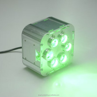 20W * 6 Tête Starlight Headliner Kit Multiport RGBW Clignotant LED PMMA Fibre Optique Lumière Auto Pièces Télécommande