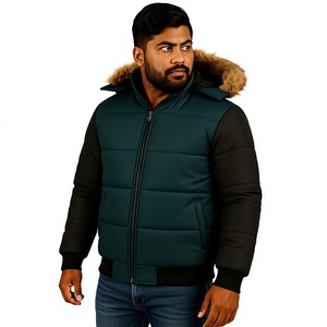 Wholesale Unisex Winter Warm Hooded Quick Dry <b>Thick</b> Puffer <b>Jackets</b> High Quality Outdoor Street Wear Fashion Bubble <b>Jacket</b> Cold - Product Image 1