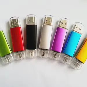 USB-флеш-накопитель Type-C 2 в 1, совместимый с портом Android для смартфона, 16 ГБ 32 ГБ 64 ГБ, металлический usb-накопитель, 3,0 2,0 usb-накопитель