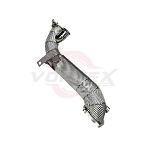 Tubo de escape con protección térmica Vortex compatible con Alfa Romeo Giulia 2.0T Performance Racing - Product Image 2