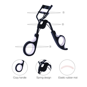 LMLTOP Rose Logo personnalisé A0383 3D Eye Lash Curler Wholesale Makeup Tool for Curling False Eyelash - Product Image 2