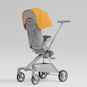 Cochecito Zoko High View de 25 kg, plegable, de aleación de aluminio, con parasol, se puede recostar completamente para bebés y niños - Product Image 2