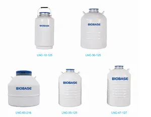 BIOBASE wadah Nitrogen cair Tiongkok, wadah Nitrogen cair laboratorium 20L 30L