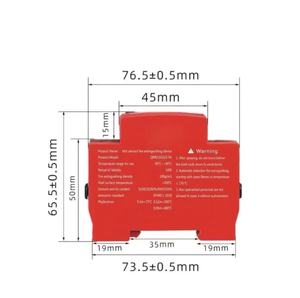 โรงงานขายเครื่องดับเพลิงแบบสเปรย์ชนิดติดตั้งบนราง DIN สำหรับกล่องอุปกรณ์ดับเพลิง - Product Image 2