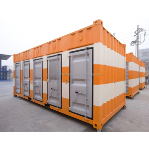 Cobertizo de autoalmacenamiento de 20 pies, estructura de acero ligera, contenedor prefabricado, <span class=keywords><strong>casa</strong></span> al aire libre para bicicleta, motocicleta, cobertizo de contenedor de autoalmacenamiento - Product Image 2