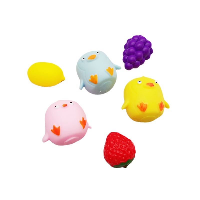 EE464 Mini Cute Kawaii Mochi Anti-Stress Squishies TPR