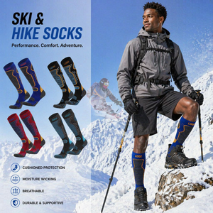 <span class=keywords><strong>Chaussettes</strong></span> de ski en laine mérinos personnalisées <span class=keywords><strong>pour</strong></span> le snowboard, <span class=keywords><strong>chaussettes</strong></span> d'hiver <span class=keywords><strong>chaudes</strong></span>, <span class=keywords><strong>chaussettes</strong></span> épaisses thermiques, <span class=keywords><strong>chaussettes</strong></span> hautes jusqu'au genou - Product Image 1