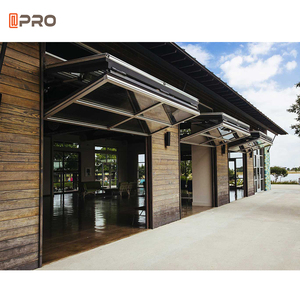 <span class=keywords><strong>Toldo</strong></span> de Acordeón de Último Diseño para Balcón, Ventanas de Aluminio y Vidrio, Plegables Verticales, de Lujo, Antirrobo, Vidrio Templado Doble - Product Image 6