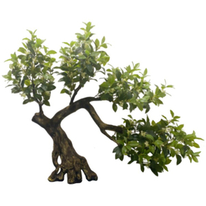 Real Touch Orange Fragrant Trees Nuevo diseño Interior Osmanthus Tree en maceta de plástico Diferentes paisajes verdes Bonsai Trees - Product Image 5