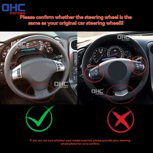 Volant intelligent en fibre de carbone avec LED pour Chevrolet <span class=keywords><strong>Corvette</strong></span> C6 <span class=keywords><strong>2006</strong></span>-2011 Zr1 Z06 avec indicateur de changement de vitesse LED, expédié depuis l'entrepôt américain - Product Image 5