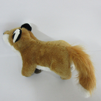 Peluche animaux de la jungle, en peluche, renard, jouet