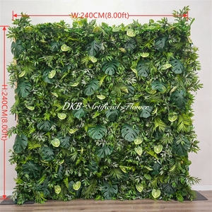 Mur végétal artificiel pour fournitures de jardinage, toile de fond en soie, verdure, décoration de jardin - Product Image 2