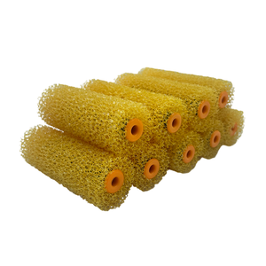 Set di Rulli <span class=keywords><strong>per</strong></span> <span class=keywords><strong>Pittura</strong></span> Fai-da-Te ad Alta Resistenza alla Corrosione, Assorbenti, con Manico Giallo e <span class=keywords><strong>Spugna</strong></span> Ricaricabile - Product Image 3