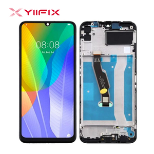 Écrans LCD d'origine Yiifix 2020 pour <span class=keywords><strong>Huawei</strong></span> Y6p avec cadre, écran tactile de remplacement, numériseur et assemblage d'affichage – Vente en gros - Product Image 5