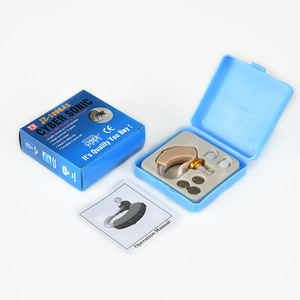 Aide auditive Cyber Sonic 551610mm, 2 canaux réglables pour personnes âgées, alimentée par batterie - Product Image 1