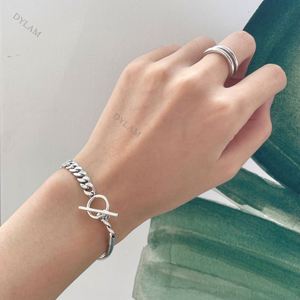 สร้อยข้อมือดีแลมแบบโซ่พร้อมตัวล็อคแบบ OT สำหรับทำเครื่องประดับสร้อยข้อมือสำหรับผู้หญิง - Product Image 5