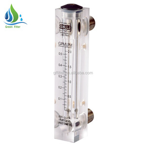 Nhà sản xuất nước kỹ thuật số rotameter nhựa Flow Meter 1-10l/min không khí Rota Flow Meter với mà không có điều chỉnh van rotameter - Product Image 2