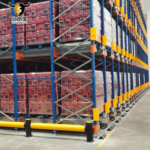 6.0 किमी/घंटा स्पीड प्लास्टिक रैक के साथ छोटे भैंस 3 टन वाहन यातायात रैकिंग भंडारण संरक्षण के लिए - Product Image 6