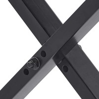 Leilei DT-8-S OEM réglable en acier tabouret de piano banc de chaise noir conception de rotation pliante pour scène pour trônes de tambour