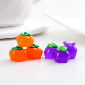 Ornement décoratif lumineux en résine en forme de citron et de <span class=keywords><strong>tomate</strong></span> artificiels, idéal pour la décoration DIY, cadeau de vacances, accessoire promotionnel - Product Image 3