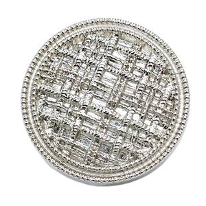 Boutons Métalliques Ronds à Motif Tressé et Rayé pour Manteau, Accessoires de Mode Élégants et Luxueux pour Vêtements - Product Image 6