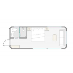 Tùy Chỉnh Cao Cấp Prefab Không Gian Viên Nang Container Nhà Nhỏ Gọn Micro Nhỏ Nhà Với Cao Cấp Modular Craft 7.8*3.3*3.2M - Product Image 2