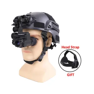NVG10 Helm Penglihatan Malam Lensa Mata Optik Taktis dengan Kepala Helm WiFi Kamera Video Jaringan APP