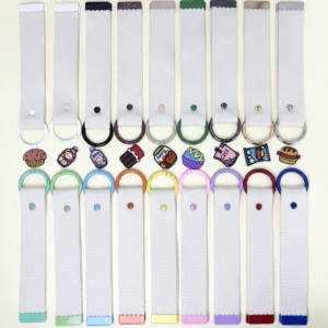 Korea Bestseller DIY Bügel-Aufnäher Mini-Namensschild für Reisekoffer-Schlaufen und Schlüsselanhänger - Product Image 1