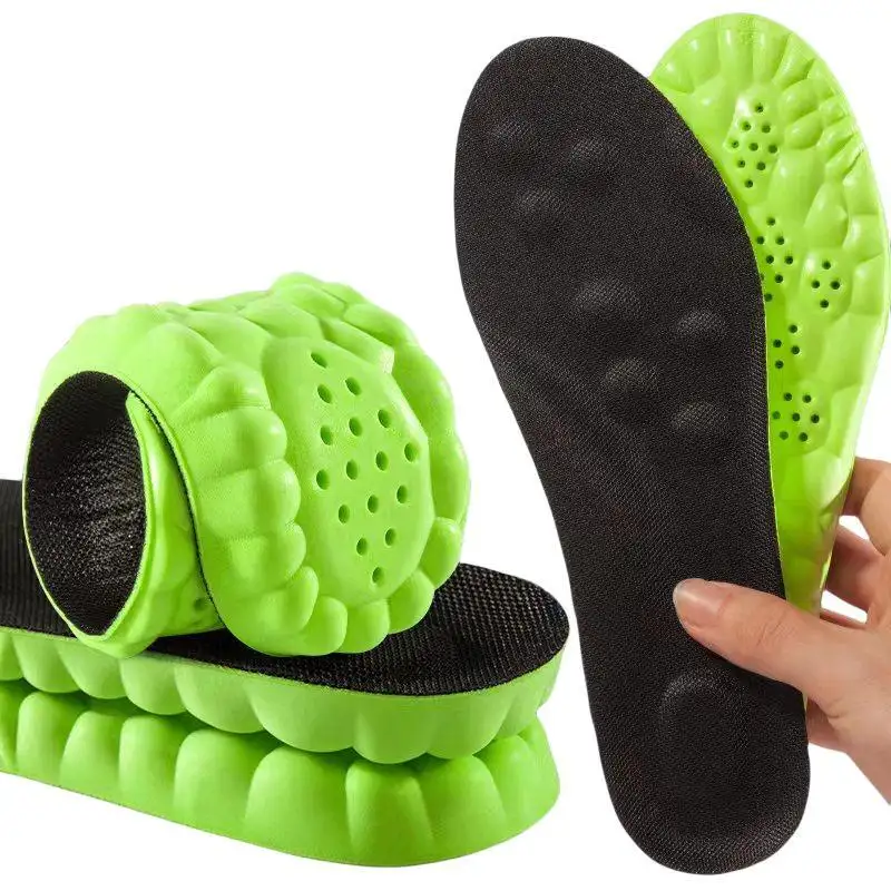 Deodorising insole to absorb perspiration Breathable soft sole to absorb shockComfortable PU height insole