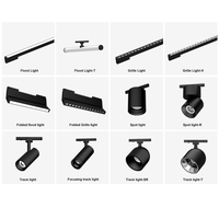 DGLUX Mini spot magnétique intelligent 48V en aluminium, modulaire, Zigbee, à intensité variable, ultra-étroit 10mm