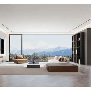 Fenêtres fixes insonorisées en aluminium avec <span class=keywords><strong>double</strong></span> <span class=keywords><strong>vitrage</strong></span> et design moderne pour appartements et hôtels - Product Image 5