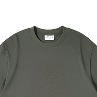 T-shirt en coton blanc pour hommes, poids lourd 240 Gsm, couleur unie, blanc, noir, grande taille, t-shirts pour hommes