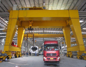 Grúa pórtico de doble viga para mármol y granito, elevador de losas de 5t-300t, grúa portátil sobre rieles para exteriores - Product Image 4