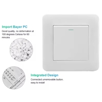 Sonoff Uk — interrupteurs muraux avec prises Usb, gradateur électrique, 1/2/3/4 gangs, pour décoration de maison