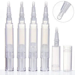 Groothandel 2Ml 4Ml Lege Cosmetische Twist Pen Met Borstel Applicator Voor Tanden Whitening Pen